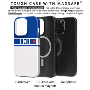 R2D2 Phone Case For iPhone 15 Pro Max MagSafe iPhone 14 Pro Max Star iPhone 13 Pro iPhone 12 mini iPhone 11 SE 2020 Wars R2-D2 XR XS X 8 7 image 8