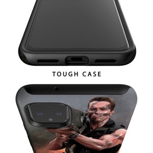 Arnold Schwarzenegger Phone Case For Google Pixel 5 Case 4 XL, Google Pixel 4 4a Commando Bazooka Funny Rocket Launcher Men's Gifts Badass image 7