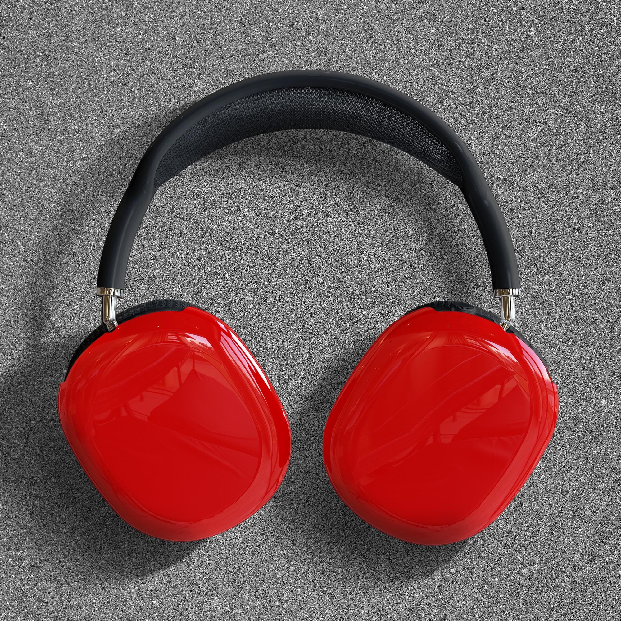 Rosso Corsa Airpods Max Case Ferrari Red - Snap on Air Pods Max
