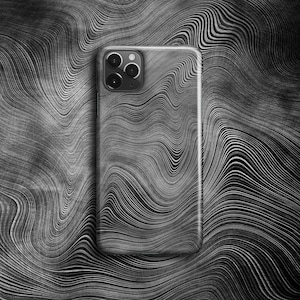 Logoless Beskar Phone Case Silver Edition - For Apple iPhone 18 Pro Max MagSafe iPhone 17 Pro 16 Plus 15 14 13 Star 12 11 XR XS Wars Men image 1