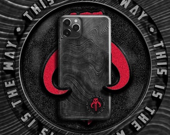 Red Mythosaur Beskar Case Black Edition - For Apple iPhone 14 Pro Max 13 MagSafe iPhone 12 Pro Max Star mini Wars 11 SE 2020 XR XS X 8 6 Men