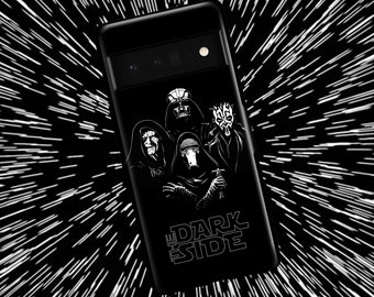 Dark Side Phone Case | Avail. for Google Pixel 8 Pro, Pixel 7 Pro, Pixel 6 Pro, Pixel 5, Pixel 4 XL, Star Pixel 4a 5G, 3A, 2 - Funny Wars