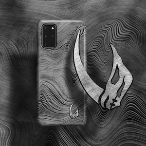 Coque de portable Mudhorn Signet Beskar Silver Edition - Pour Samsung Galaxy S25 Ultra S24 Plus S23 S22 Star S21 S20 FE S10 Note 20 S9 S10e Men Wars