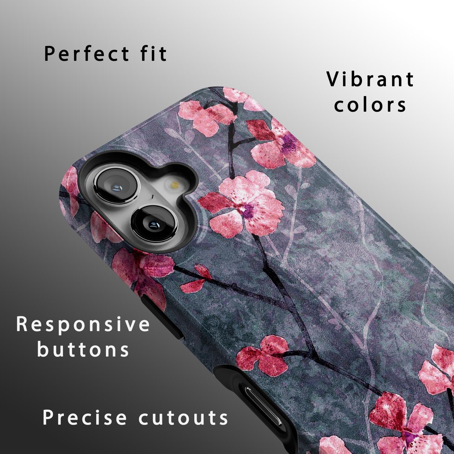 Cherry Blossom Slate Phone Case - for Apple iPhone 17 Pro Max