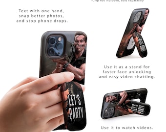 Arnold Schwarzenegger Commando Phone Case For iPhone 17 16 Pro - Main Image