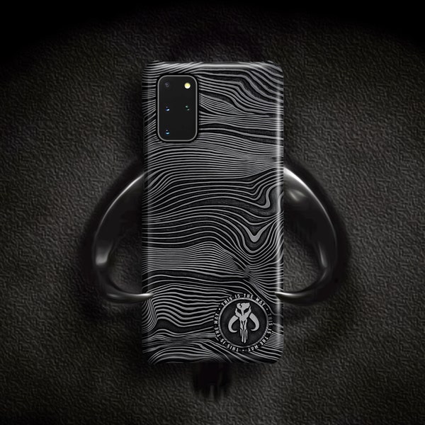 Mythosaur Beskar Phone Case - For Samsung Galaxy S24 Ultra S23 Plus S22 S21 S20 FE Star Note 20 Ultra S10 Plus S10e S9 S8 S7 A51 Galaxy Wars