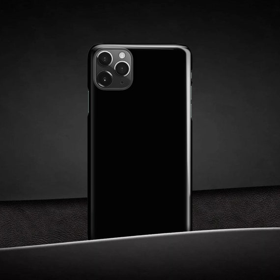 Funda puede usarse con iPhone 13 Pro Max, negro, Original Soft Case,  silicona, black (18) full side - All Spares