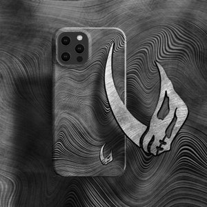 Mudhorn Signet Beskar Phone Case Silver Edition For Apple iPhone 16 Pro Max 16e MagSafe iPhone 15 Pro Star 14 Plus 13 Pro 12 11 Pro Wars X 8