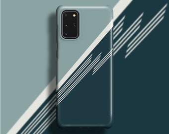 Retro Speed Blue Phone Case - For Samsung Galaxy S26 Ultra S25 Plus S24 S23 S22 S21 FE S20 Note 20