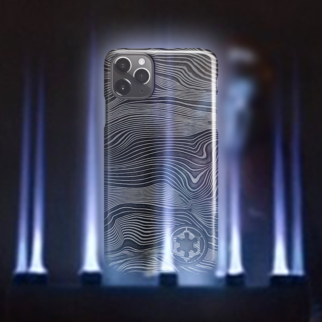 【匿名配送】STAR WARS 17PRO Beskar Ingot Case Beskar Imperial Phone Case Silver Edition - for Apple iPhone