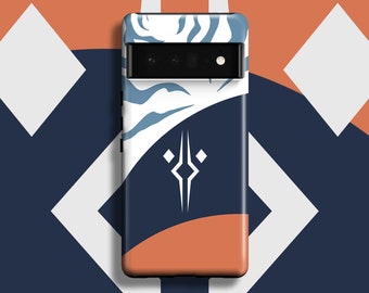 Fulcrum Ahsoka Tano Phone Case | Avail, for Google Pixel 8 Pro, Pixel 7 Pro, Pixel 6 Pro, Pixel 5, 4 XL, Star, 4a 5G, 3A, 2 - Padawan Wars