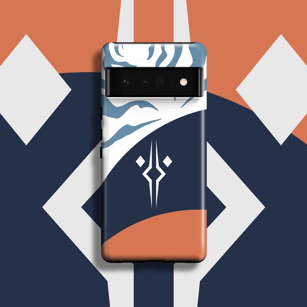 Fulcrum Ahsoka Tano Phone Case | Avail, for Google Pixel 8 Pro, Pixel 7 Pro, Pixel 6 Pro, Pixel 5, 4 XL, Star, 4a 5G, 3A, 2 - Padawan Wars