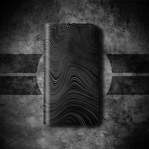 Cartera para teléfono Beskar sin logotipo: para iPhone 16 Pro Max, iPhone 15 Pro 14 Plus 13 12 11 Star Samsung Galaxy S25 S24 S23 S22 S21 S20 20 Wars Card
