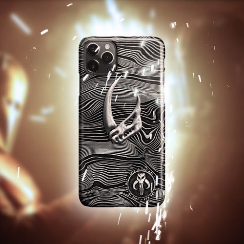 Mudhorn Signet Beskar Case For Iphone 13 Pro Max Iphone 12 Etsy