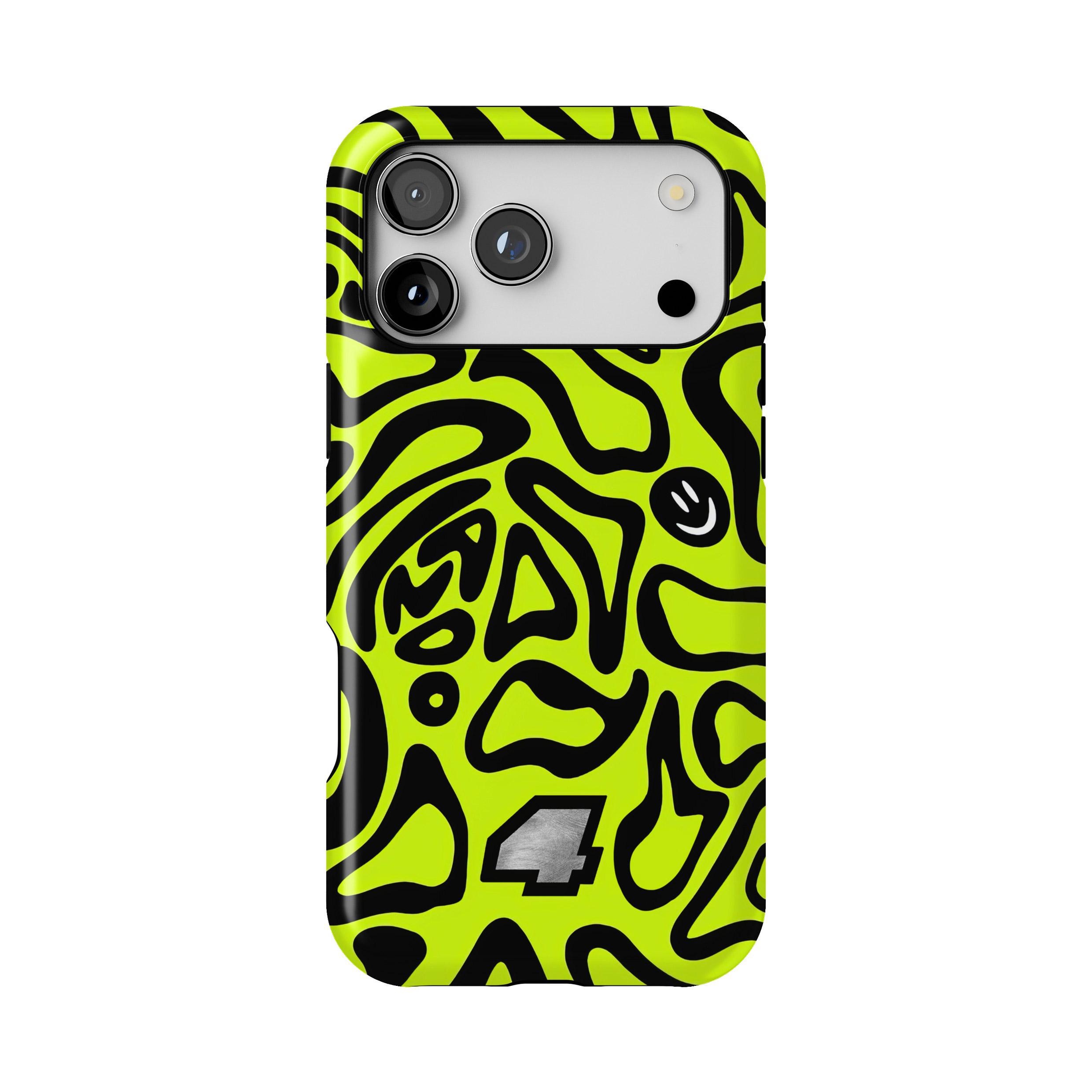 Lando Norris Phone Case 2025 helmet blobs - Racing F1 Phone Case