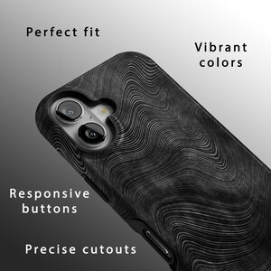 Logoless Beskar Phone Case Black Edition - For iPhone 18 Pro Max MagSafe iPhone 17 Pro iPhone 16 Plus 15 14 13 Star 12 11 XR X 8 Wars Men image 4