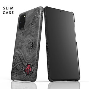 Red Mythosaur Beskar Phone Case Silver Edition - For Samsung Galaxy S26 Ultra S25 Plus S24 S23 S22 Star S21 S20 FE Note 20 Wars image 2