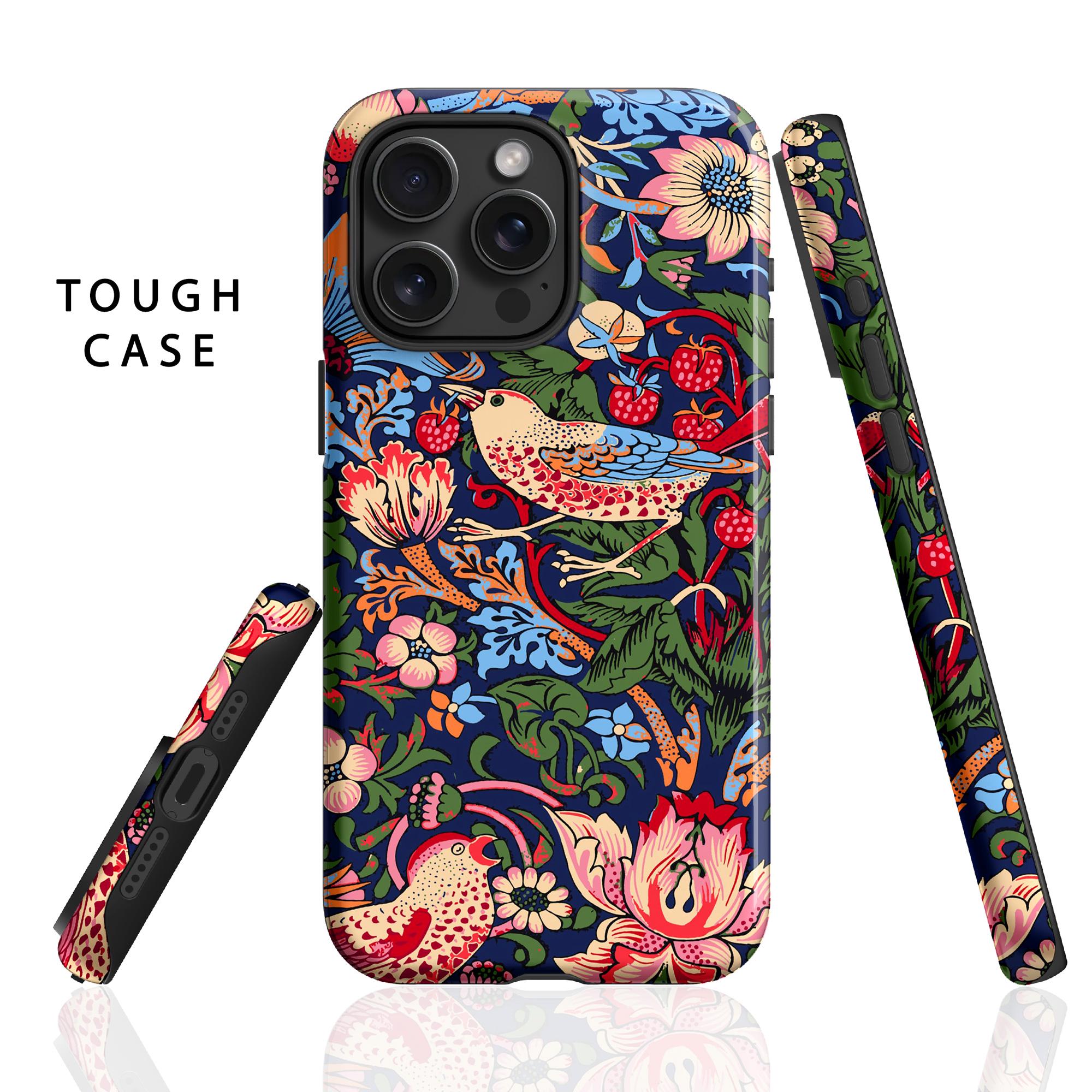 William Morris Strawberry Thief Phone Case - for Apple iPhone 17