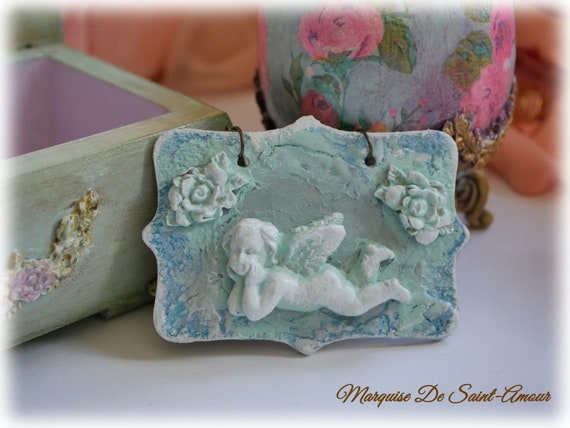 Angel Door Jewelry Romantic Decoration Shabby Chic Interior Etsy