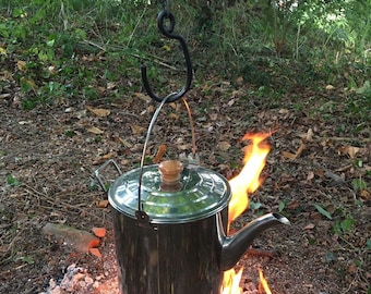 Campfire Cooking Hooks and Chain Set for Tripods