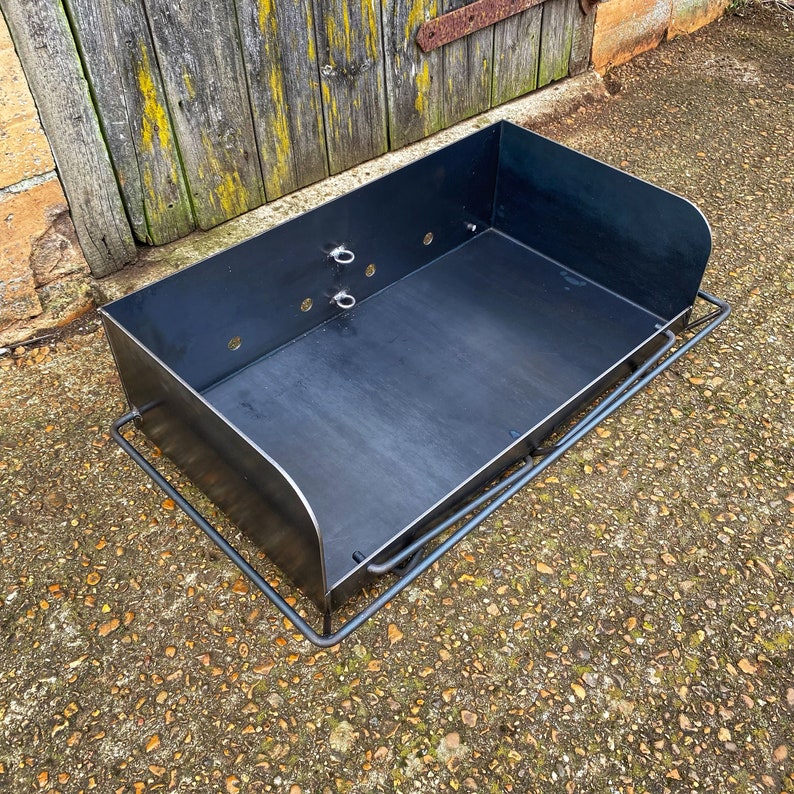 Wilderness Fire Pit With Grill and Pot Hangers Etsy UK