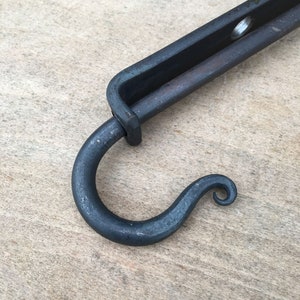 Forged Adjustable Trammel Hook for Cooking Tripods - Etsy