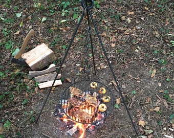 2in1 Campfire Cooking Tripod