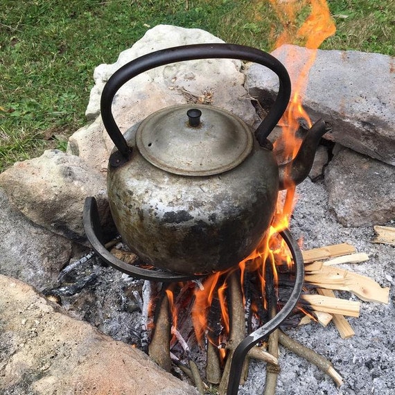 Forged Campfire Cooking Trivet - Etsy