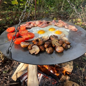 Hanging Campfire Griddle Plate