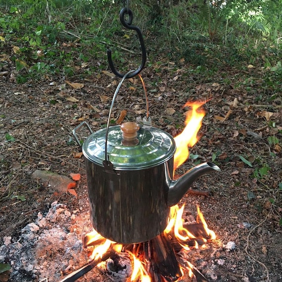 Campfire Cooking Hooks and Chain Set for Tripods Australia