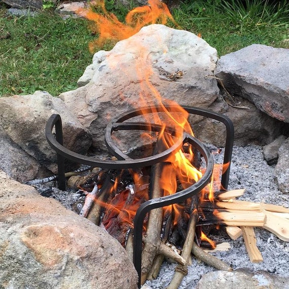 Forged Campfire Cooking Trivet - Etsy