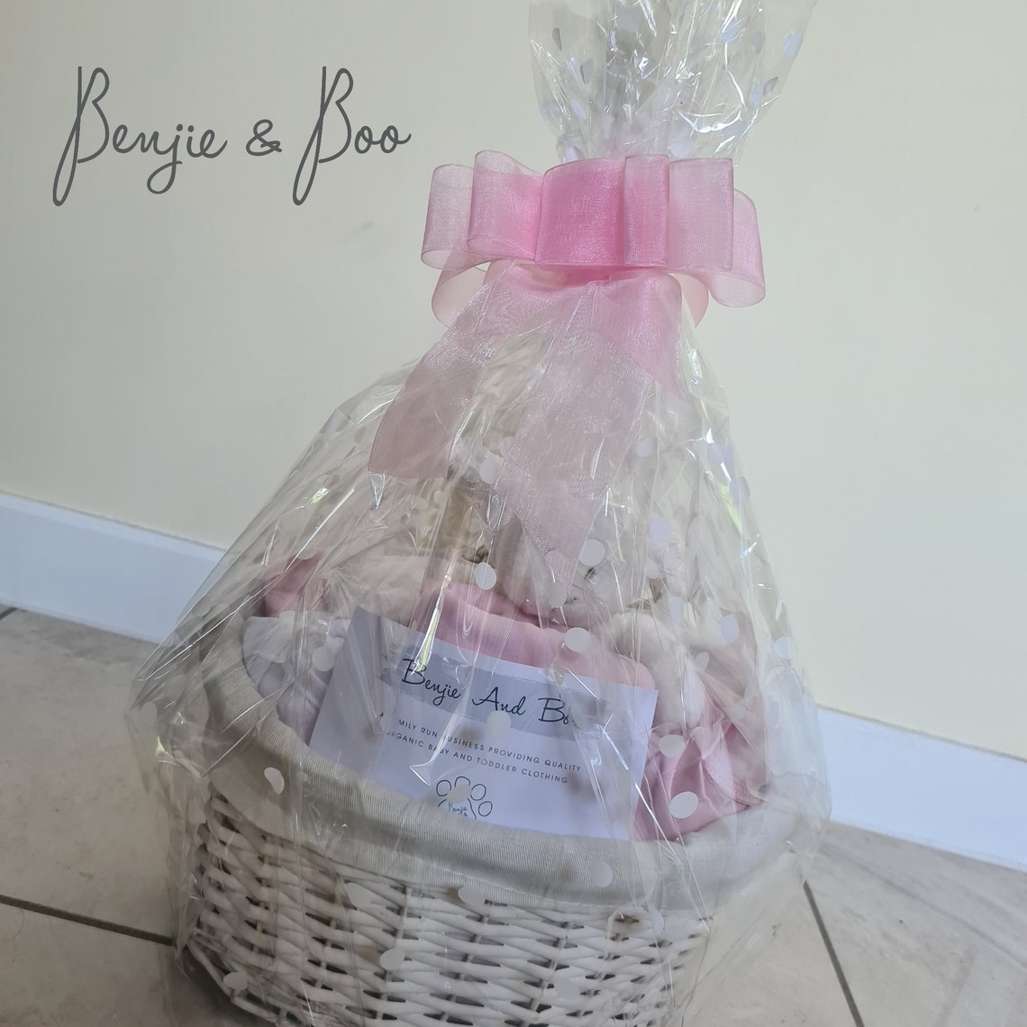 Baby Clothing Hamper Baby Accessories Hamper Newborn Gift Etsy
