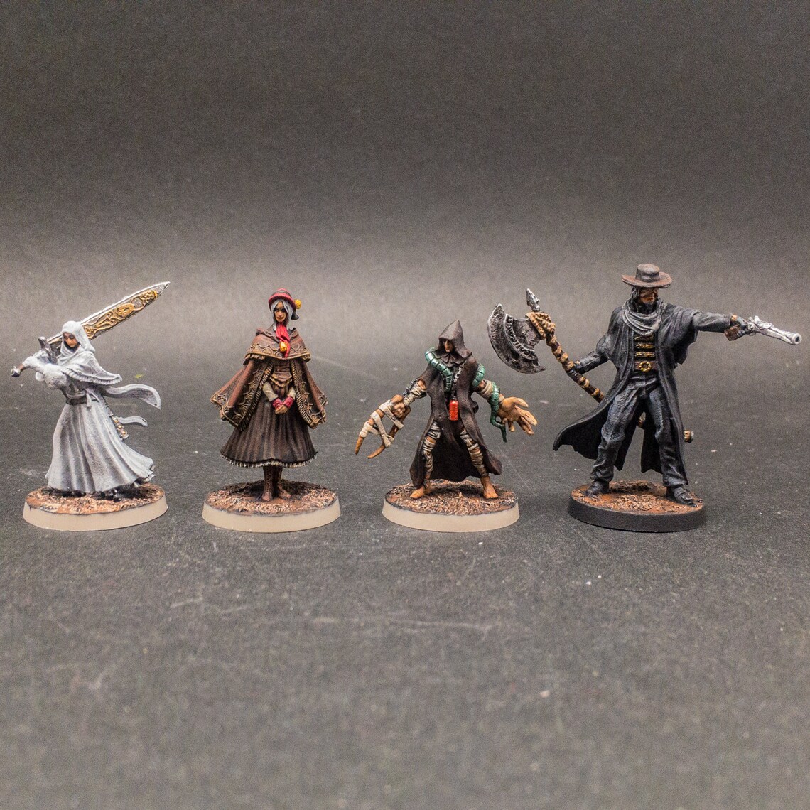 Fully Painted Bloodborne Board Game Kickstarter Version Etsy