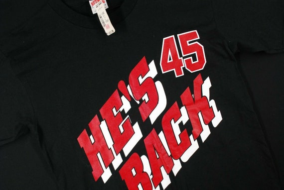 michael jordan jersey back