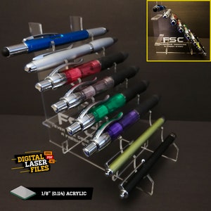 Small Display Stand SVG + Ai Laser Cut Files -- INSTANT DOWNLOAD