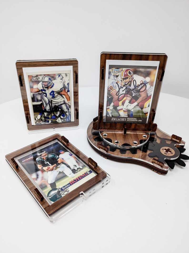 Spinning Card Display SVG Ai Laser Cut Files INSTANT Etsy