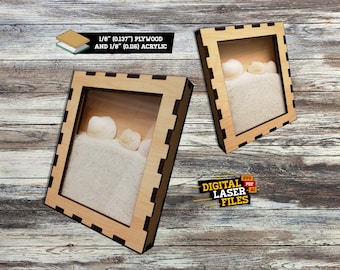 Travel Box SVG + Ai Laser Cut Files -- INSTANT DOWNLOAD
