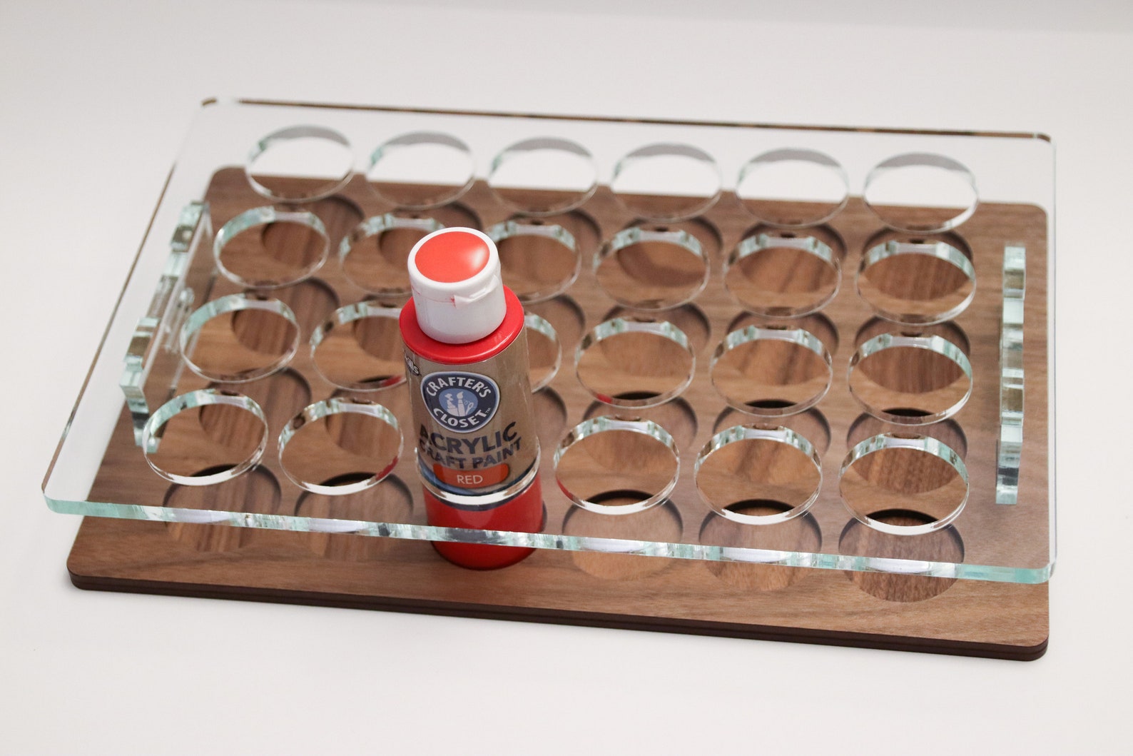 Craft Paint Holder SVG Ai Laser Cut Files INSTANT - Etsy