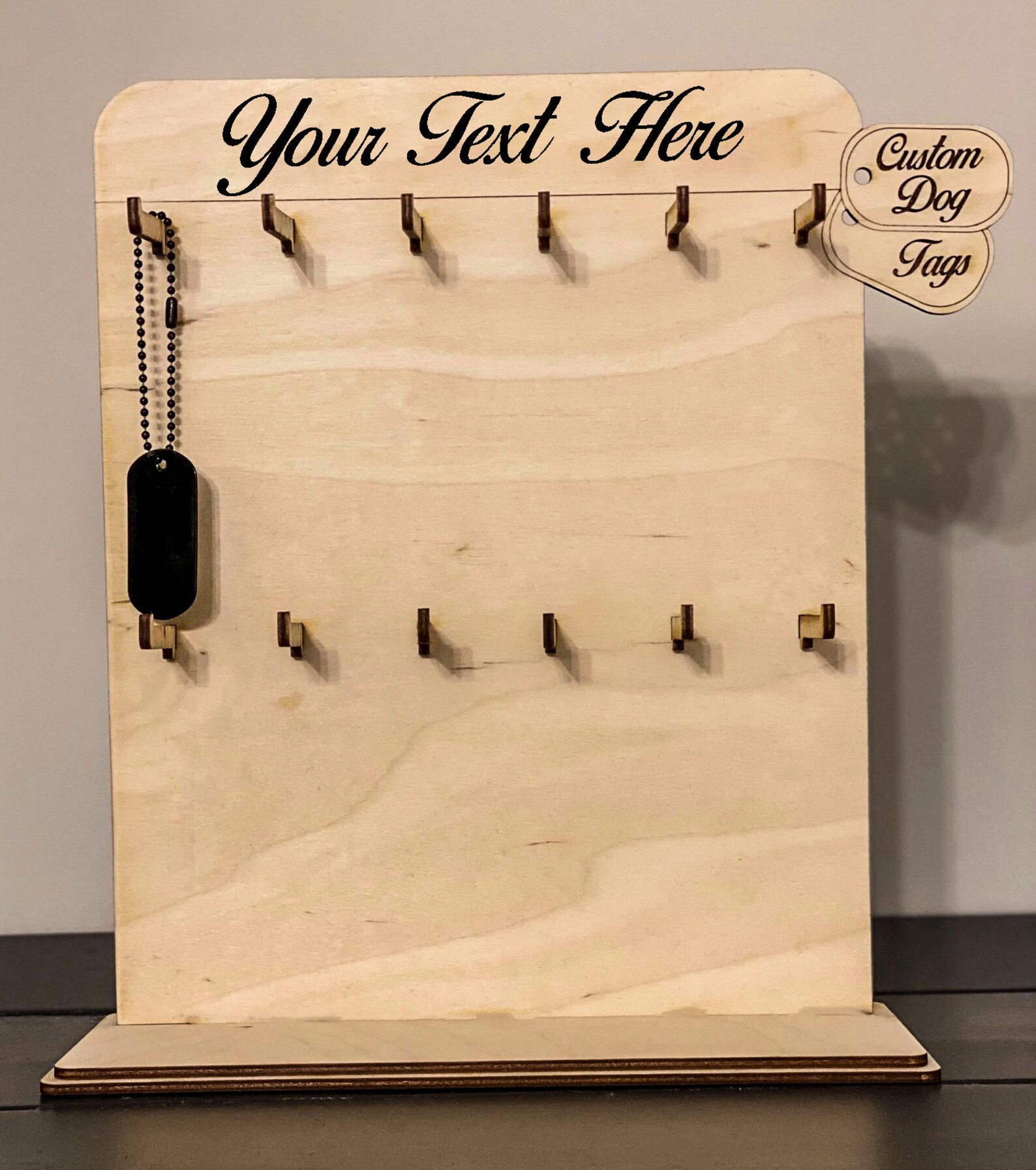 Dog Tags Keychain Stand SVG Ai Laser Cut Files INSTANT Etsy Singapore