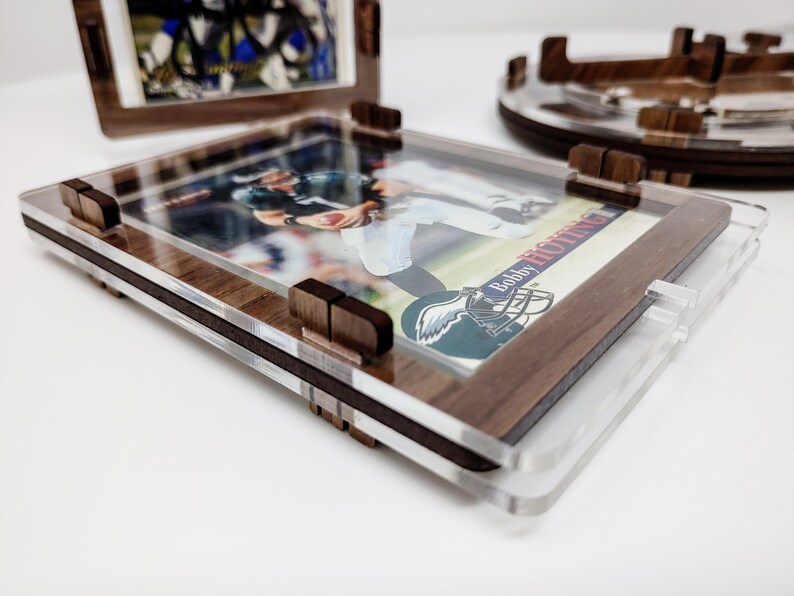 Spinning Card Display SVG Ai Laser Cut Files INSTANT Etsy