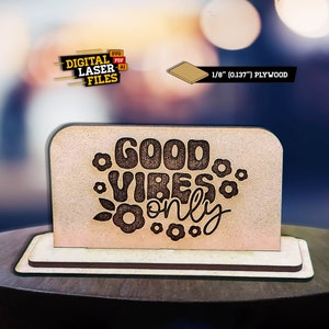 Kleine rechthoek Display SVG + Ai Laser Cut-bestanden--INSTANT DOWNLOAD