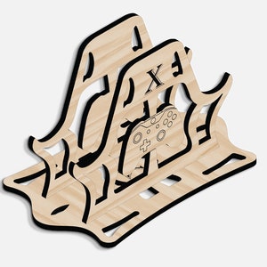 Timbertech Controller Holder Duo SVG + Ai Laser Cut Files -- INSTANT ...