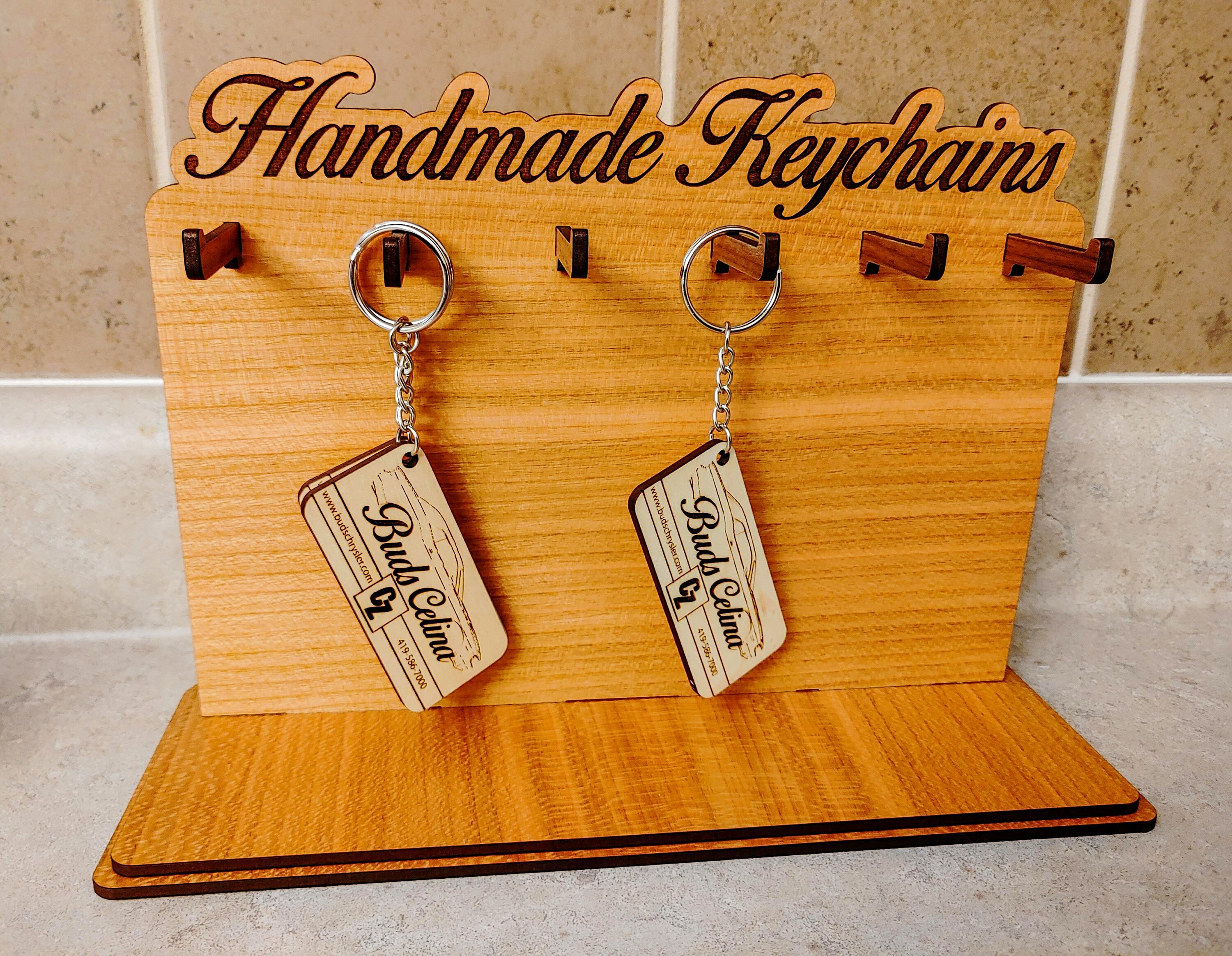 Keychain Stand SVG Ai Laser Cut Files INSTANT DOWNLOAD Etsy Australia