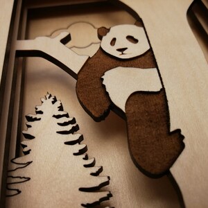 Layered Panda Box SVG + Ai Laser Cut Files -- INSTANT DOWNLOAD - Etsy