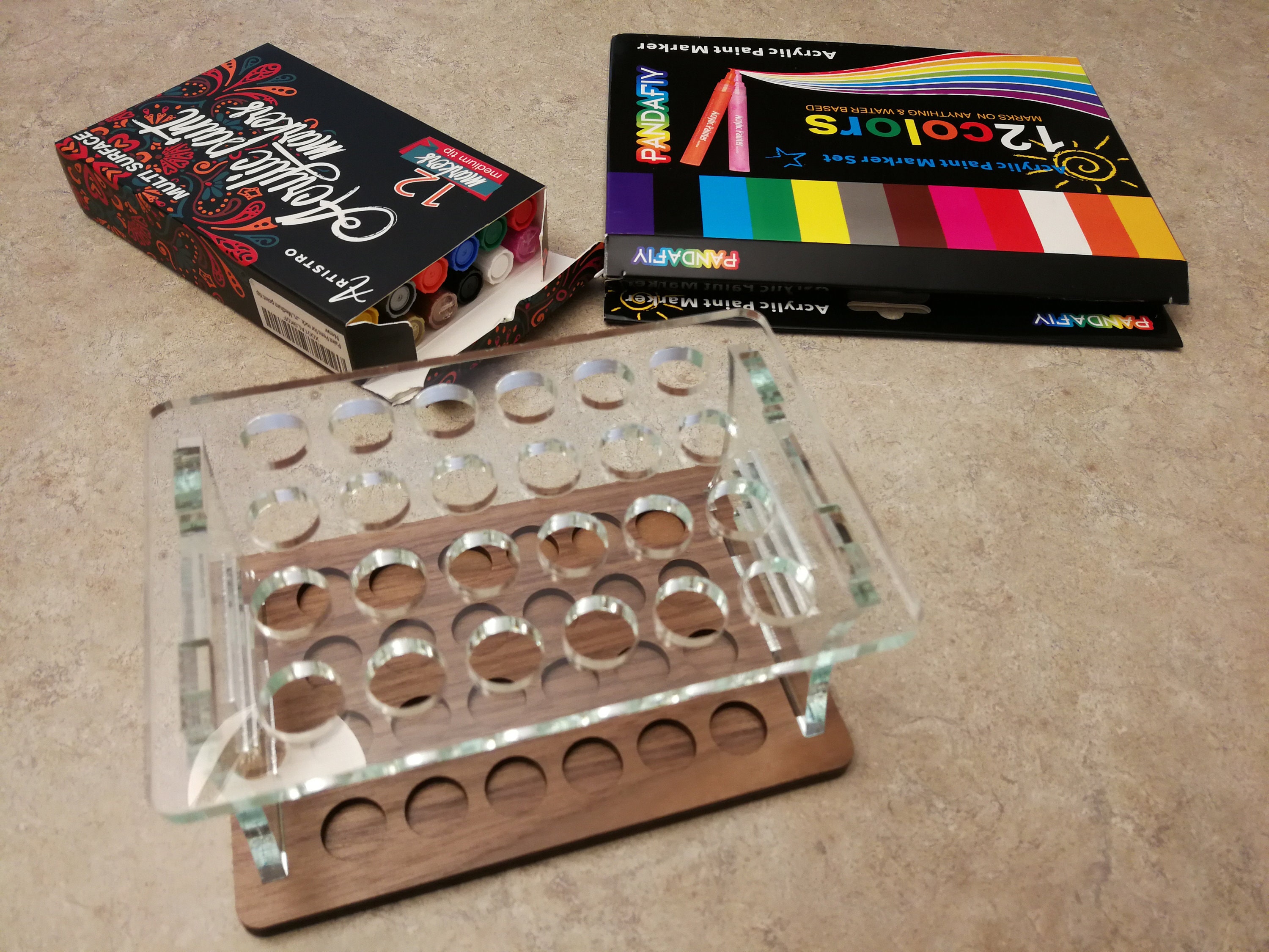 Paint Marker Holder SVG Ai Laser Cut Files INSTANT Etsy Australia