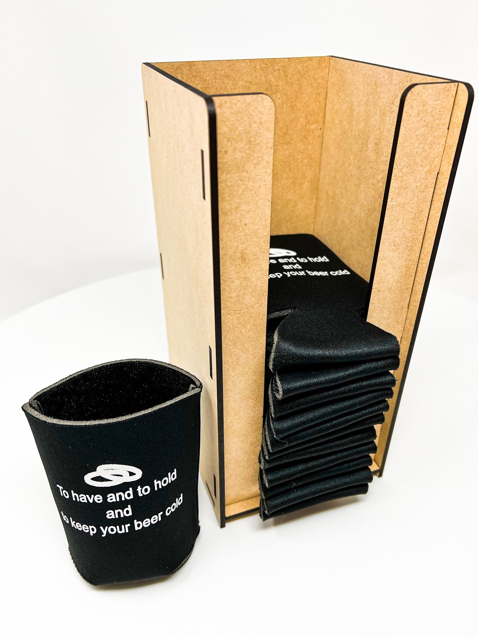 Can Sleeve Drink Holder Display SVG Ai Laser Cut Files Etsy