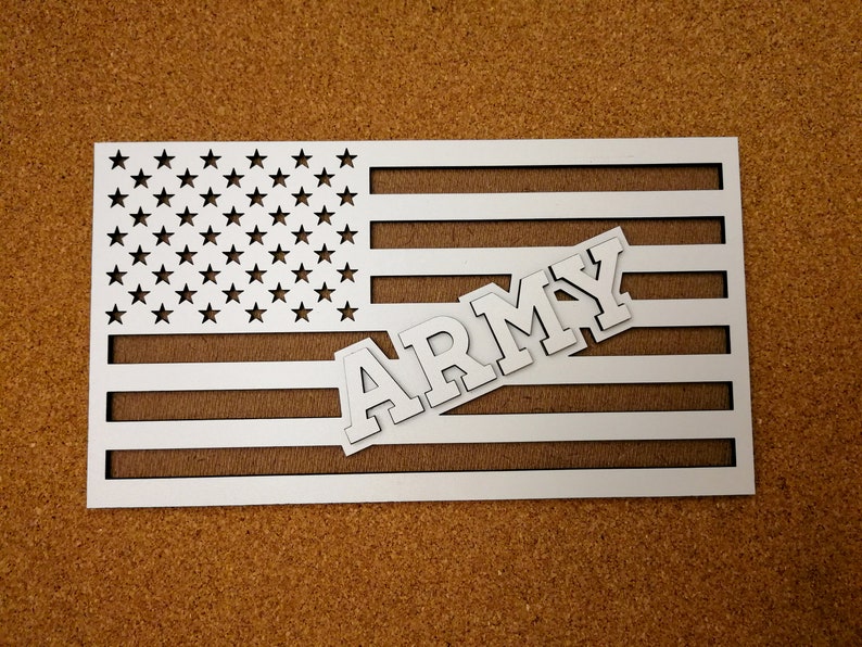 Download Layered Army Flag SVG Ai Laser Cut Files INSTANT DOWNLOAD ...