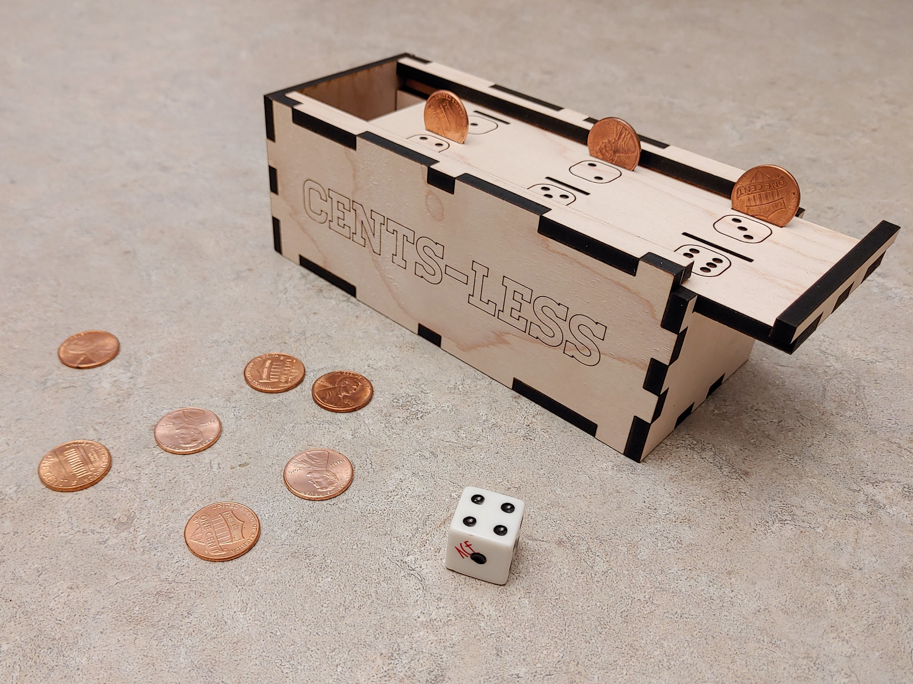 Cents-less the Game SVG + Ai Laser Cut Files -- INSTANT DOWNLOAD - Etsy UK