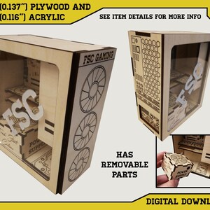 Mini Super Computer Svg Ai Laser Cut Files INSTANT - Etsy