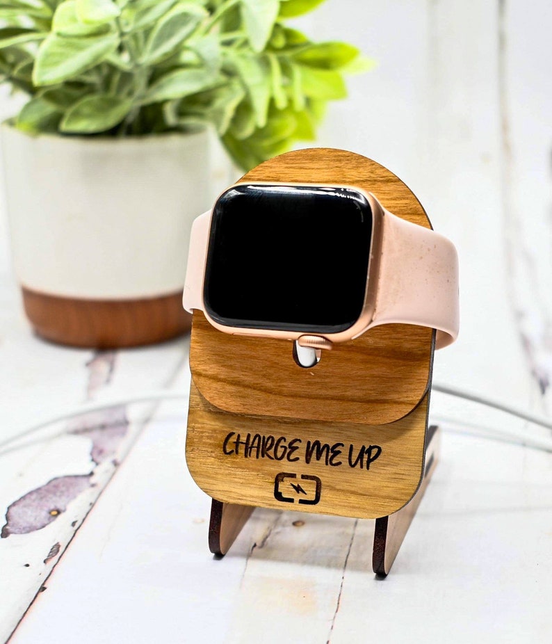 Apple Watch Dock SVG Ai Laser Cut Files INSTANT DOWNLOAD image 2